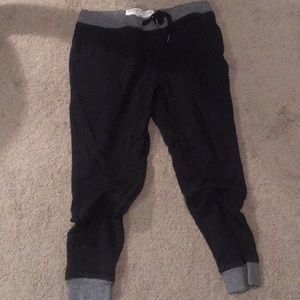 Black joggers
